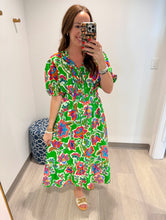 Load image into Gallery viewer, Amalfi Nights Midi Dress

