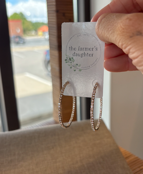 Sparkle Baby Crystal Hoop