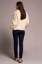 Load image into Gallery viewer, Tribal Mock Neck Sequin Sweater
