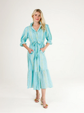 Load image into Gallery viewer, Holly Shae Honeysuckle Stripe Catherine Dress
