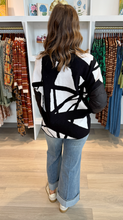 Load image into Gallery viewer, Charlie B Quilted Jacquard Knit Puffer
