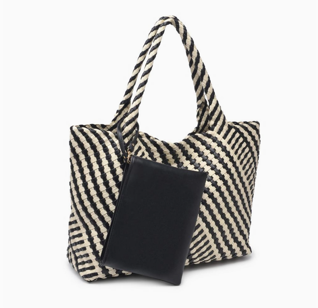Addison Woven Tote