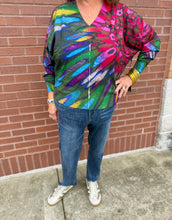 Load image into Gallery viewer, APNY Floral V Neck Pullover
