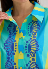 Load image into Gallery viewer, Alivia Aquatic Stripe Mollie Shirt
