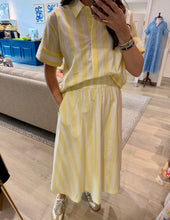 Load image into Gallery viewer, Livro Club Stripe Pavilion Skirt
