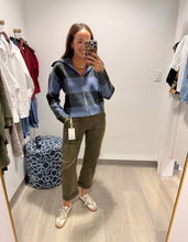 Load image into Gallery viewer, Charlie B Plaid Sweater Cardigan
