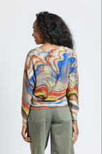 Load image into Gallery viewer, APNY Marbelized Earth V Neck Pullover

