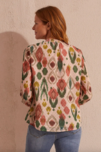Load image into Gallery viewer, Tribal Flowy Vine Blouse
