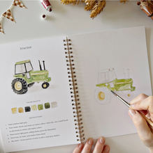 Load image into Gallery viewer, Farm Watercolor Workbook
