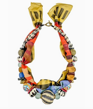 Load image into Gallery viewer, Twine and Twig Aztec Bandana Necklace
