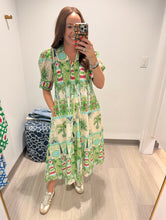 Load image into Gallery viewer, Dizzy Lizzie Ikat Montauk Dress
