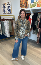 Load image into Gallery viewer, Dizzy Lizzie Cape Cod Denim Cheetah
