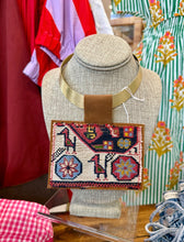 Load image into Gallery viewer, Orijinal Bright Kilim Pendant on Brass
