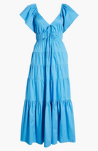 Load image into Gallery viewer, Moon River V Neck Ruffle Midi
