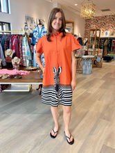Load image into Gallery viewer, Isla Payal Athena Zebra Mini Dress
