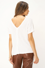 Load image into Gallery viewer, PST Isadora Back Lace Up Rib Tee
