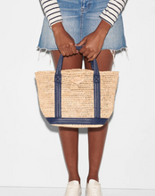 Load image into Gallery viewer, MZ Wallace Small Raffia Tote
