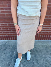 Load image into Gallery viewer, Joh Ribbed Sweater Skirt
