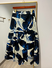 Load image into Gallery viewer, Maude Indigo Lilies Ada Skirt
