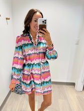 Load image into Gallery viewer, Mary George Abstract Harper Dress
