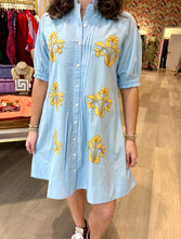 Load image into Gallery viewer, Uncle Frank Block Embroidery Dress
