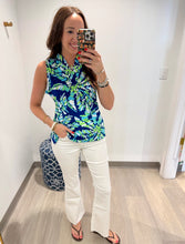 Load image into Gallery viewer, La Mer Luxe Jungle Knit Augusta Top
