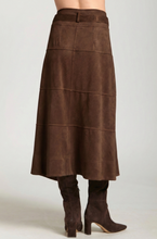 Load image into Gallery viewer, APNY Vegan Suede Skirt
