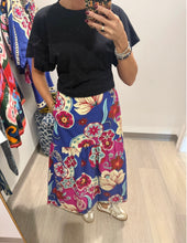 Load image into Gallery viewer, Maude Cobalt Floral Ada Skirt
