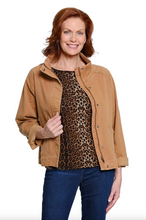 Load image into Gallery viewer, Tru Luxe Zip Front Raglan Sleeve Jacket
