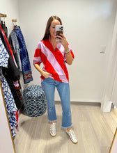 Load image into Gallery viewer, Caryn Lawn Striped Coco Top
