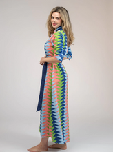 Load image into Gallery viewer, Beau &amp; Ro Eloise Tropical Triangle Dress
