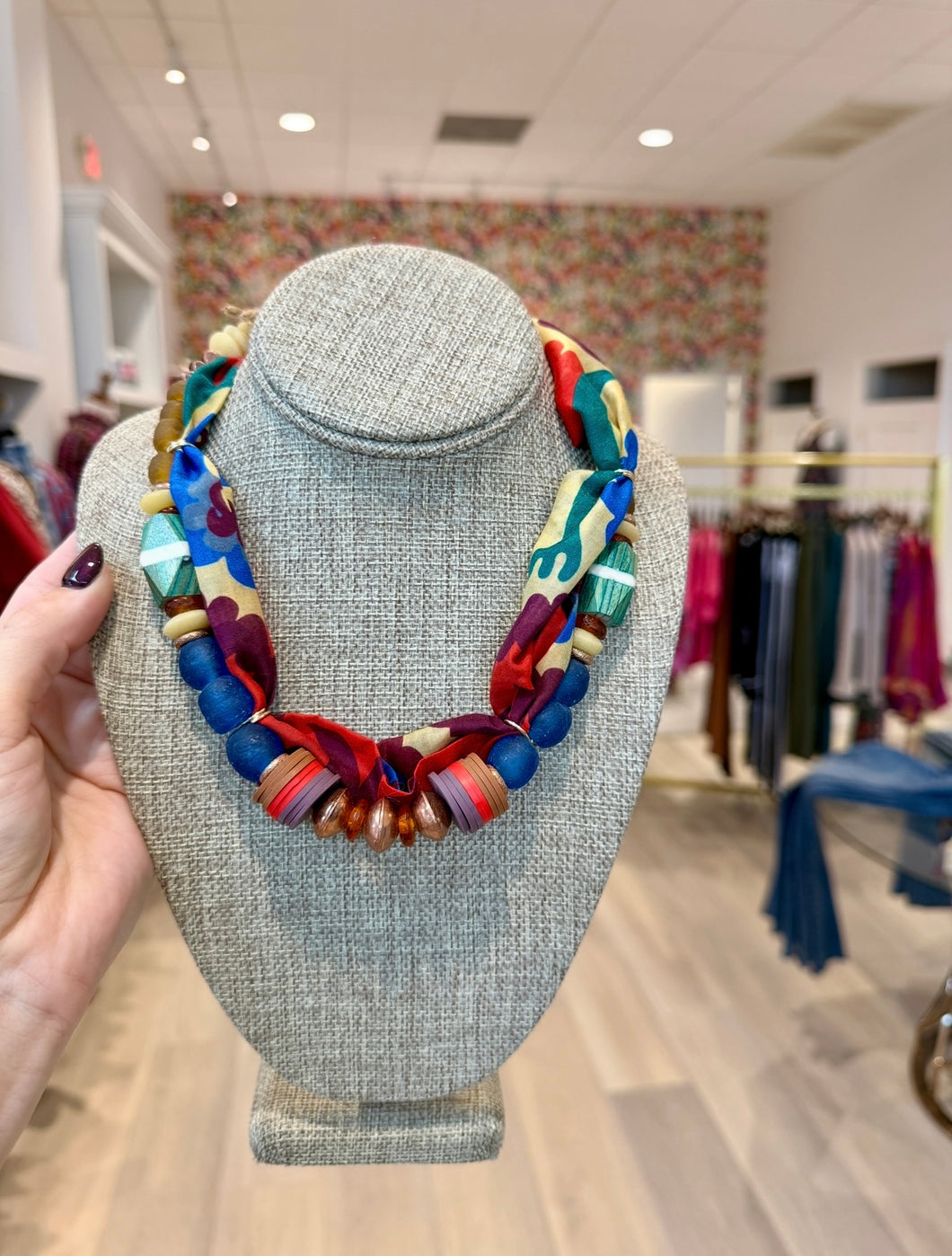 Twine and Twig Siesta Bandana Necklace