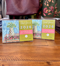 Load image into Gallery viewer, Cleerely Stated 2026 Calendar w/ Stand
