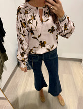 Load image into Gallery viewer, Liverpool Woven Blouse W/ Button Detail
