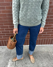 Load image into Gallery viewer, Charlie B Indigo Wide Leg Straight Jean
