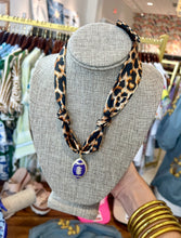 Load image into Gallery viewer, Football Scarf Necklace

