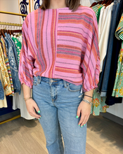 Load image into Gallery viewer, Tribal Rose Dolman Sleeve Top

