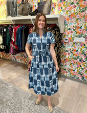 Load image into Gallery viewer, Holly Shae Harbor Tile Bria Dress
