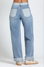 Load image into Gallery viewer, APNY Track Stripe Denim
