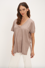 Load image into Gallery viewer, Project Social T Knock Out V Neck
