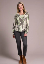 Load image into Gallery viewer, Tribal Ivy Crew Neck Top
