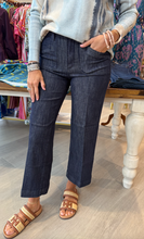 Load image into Gallery viewer, Charlie B Cropped Wide Leg Slanted Pocket

