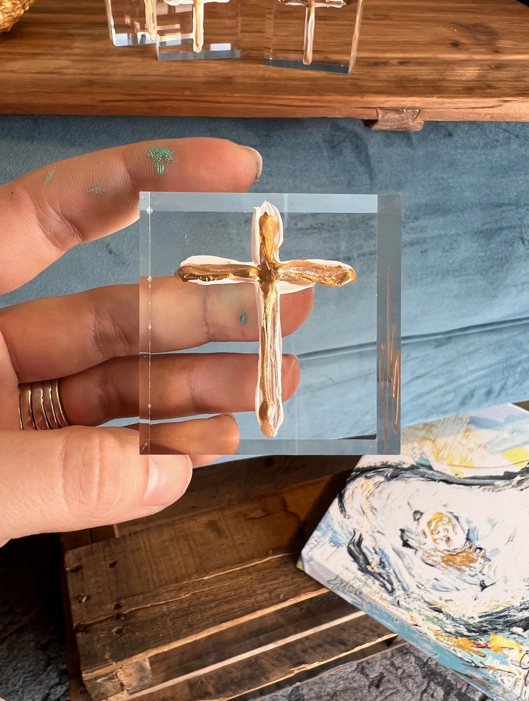 Lucite Cross
