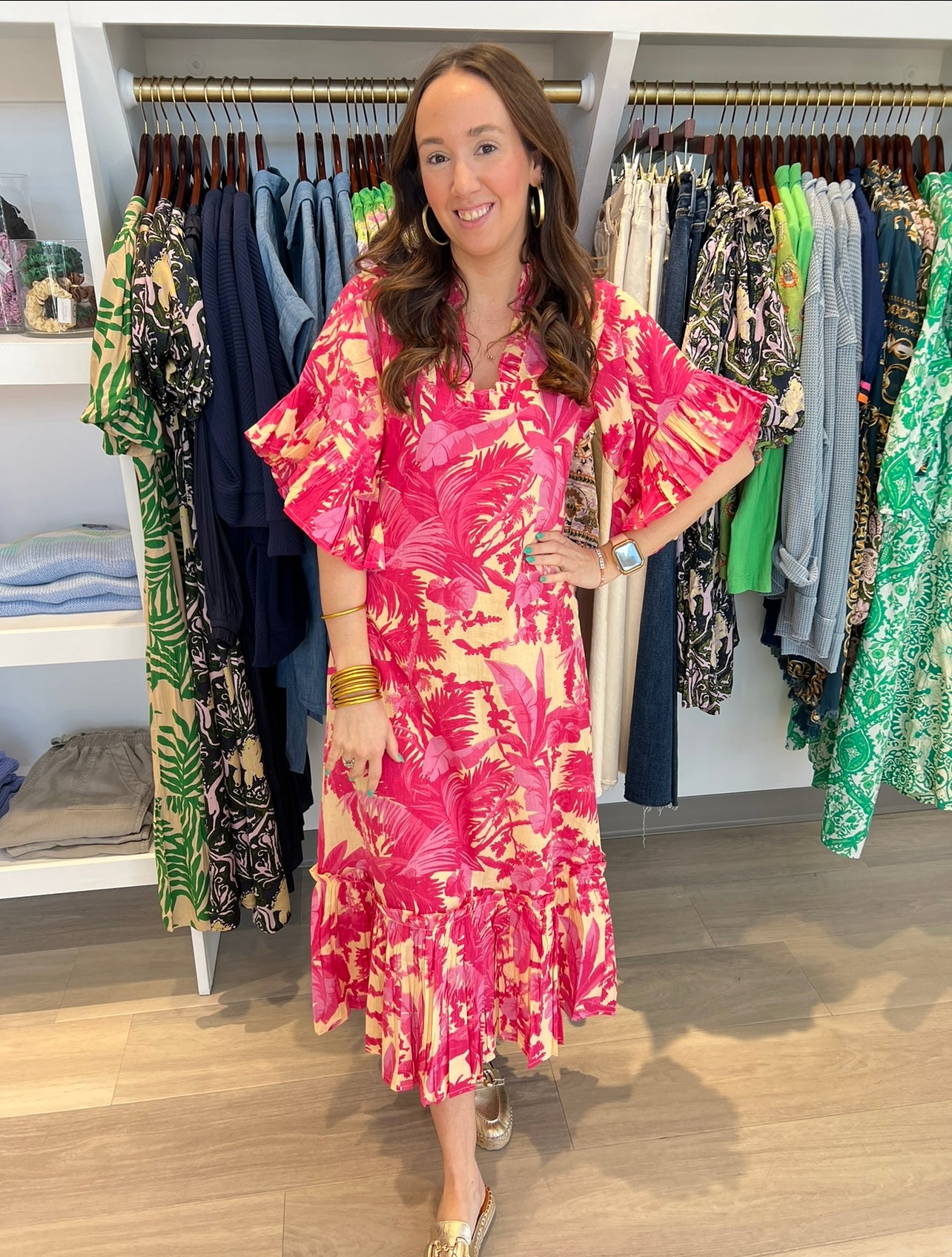 Fitzroy and Willa Soleil Dress Sand Palm – The Farmer's Daughter