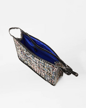Load image into Gallery viewer, MZ Wallace Metro Clutch Midnight Sparkle Boucle
