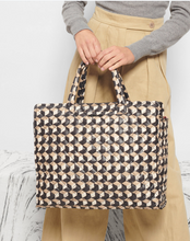 Load image into Gallery viewer, MZ Wallace Large Box Tote Autumn Geo
