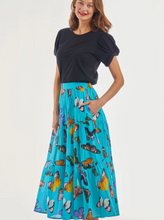 Load image into Gallery viewer, Dizzy Lizzie Butterfly Woodstock Skirt
