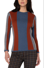 Load image into Gallery viewer, Liverpool Striped Crew Neck Sweater
