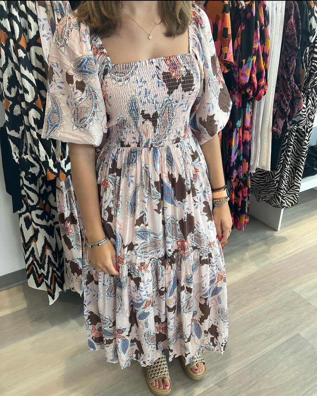 Summer Paisley Dress