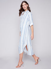Load image into Gallery viewer, Charlie B Stripe Tunic Dress
